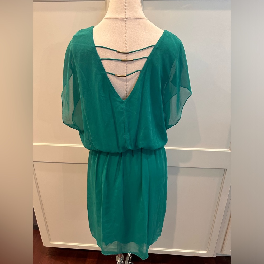 En Focus Studio Green Dress - Picture 4 of 4